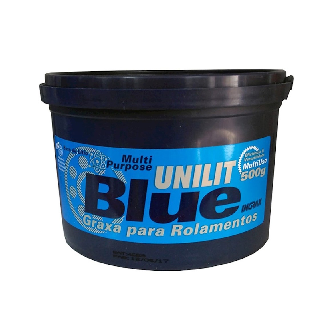 Graxa Azul para Rolamentos e Mancais Unilit Blue-1Kg Ingrax